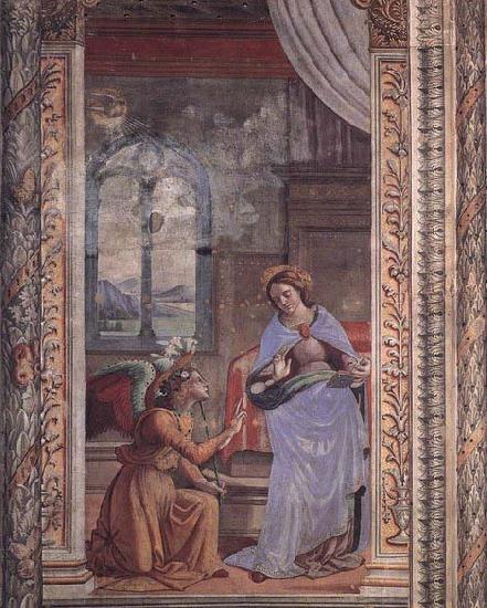 Domenico Ghirlandaio Annunciation oil painting picture